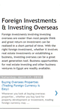 Mobile Screenshot of foreigninvesting.blogspot.com