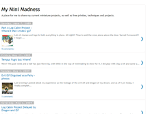 Tablet Screenshot of myminimadness.blogspot.com
