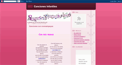 Desktop Screenshot of cancionesinfantilesnntt.blogspot.com