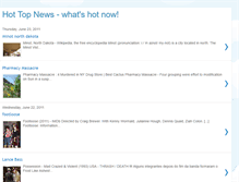 Tablet Screenshot of hot-top-news.blogspot.com