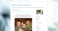 Desktop Screenshot of brianandjennifer1.blogspot.com