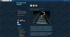 Desktop Screenshot of elespaciodecobos.blogspot.com