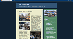 Desktop Screenshot of hhs-berlin-trip.blogspot.com