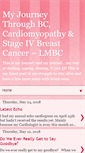 Mobile Screenshot of debsbreastcancerjourney.blogspot.com