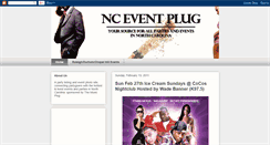 Desktop Screenshot of nceventplug.blogspot.com