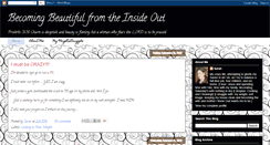 Desktop Screenshot of becomingbeautifulfromtheinsideout.blogspot.com