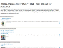 Tablet Screenshot of andreas-hofer.blogspot.com