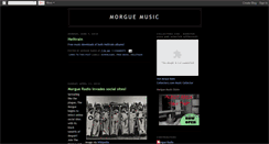 Desktop Screenshot of morgueradio.blogspot.com