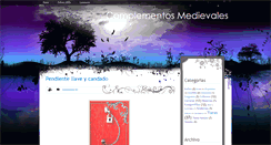 Desktop Screenshot of complementosmedievales.blogspot.com