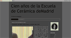 Desktop Screenshot of escueladeceramicademadridcentenario.blogspot.com