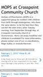 Mobile Screenshot of crosspointmops.blogspot.com