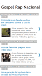 Mobile Screenshot of gospelrapnacional.blogspot.com