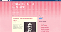 Desktop Screenshot of feriadellibrobragado.blogspot.com