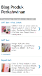 Mobile Screenshot of blogprodukperkahwinan.blogspot.com