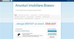 Desktop Screenshot of imobiliare-brasov.blogspot.com