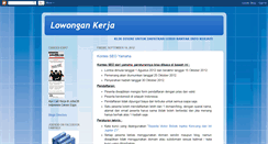 Desktop Screenshot of loker-ind.blogspot.com