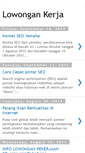 Mobile Screenshot of loker-ind.blogspot.com