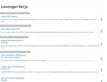 Tablet Screenshot of loker-ind.blogspot.com