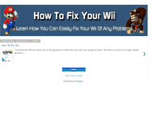 Tablet Screenshot of how-to-fix-wii.blogspot.com