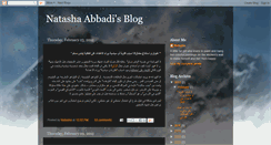 Desktop Screenshot of abbadinatasha.blogspot.com