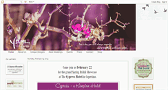 Desktop Screenshot of deyoungflowersevents.blogspot.com