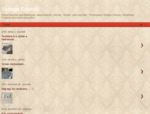 Tablet Screenshot of feliciaandvintage.blogspot.com