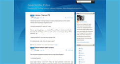 Desktop Screenshot of anakseribupulau.blogspot.com