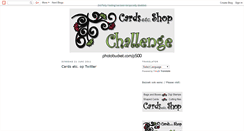 Desktop Screenshot of cards-etc-challenge.blogspot.com