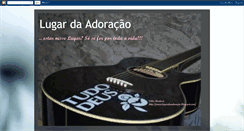 Desktop Screenshot of lugardaadoracao.blogspot.com