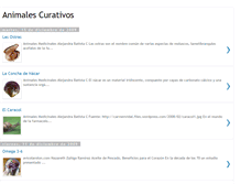 Tablet Screenshot of animalesbeneficiosos.blogspot.com