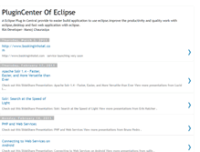 Tablet Screenshot of eclipseplugincentral.blogspot.com