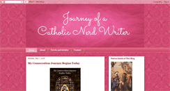 Desktop Screenshot of catholicnerdwriter.blogspot.com