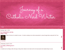 Tablet Screenshot of catholicnerdwriter.blogspot.com