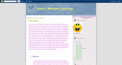Desktop Screenshot of anneswestoecoaching.blogspot.com