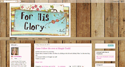 Desktop Screenshot of julie-forhisglory.blogspot.com