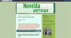 Desktop Screenshot of noveldaparticipa.blogspot.com