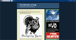 Desktop Screenshot of failedwarondrugs.blogspot.com