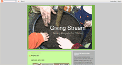 Desktop Screenshot of givingstream.blogspot.com