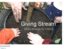 Tablet Screenshot of givingstream.blogspot.com