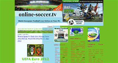 Desktop Screenshot of gazi-online-soccertv.blogspot.com