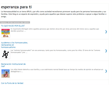 Tablet Screenshot of esperanza-para-ti.blogspot.com