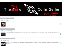 Tablet Screenshot of colingeller.blogspot.com