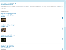 Tablet Screenshot of electronlibre17.blogspot.com