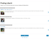 Tablet Screenshot of findingliberti.blogspot.com