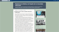 Desktop Screenshot of plataformamedicos.blogspot.com