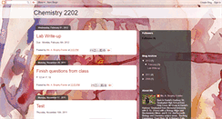 Desktop Screenshot of chem2202lba.blogspot.com