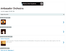 Tablet Screenshot of ambasadorband.blogspot.com