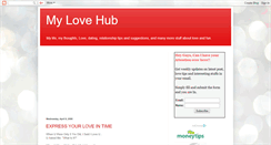 Desktop Screenshot of mylovehub.blogspot.com