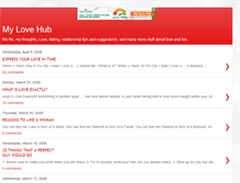 Tablet Screenshot of mylovehub.blogspot.com