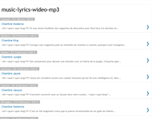 Tablet Screenshot of music-lyrics-wideo-mp3.blogspot.com